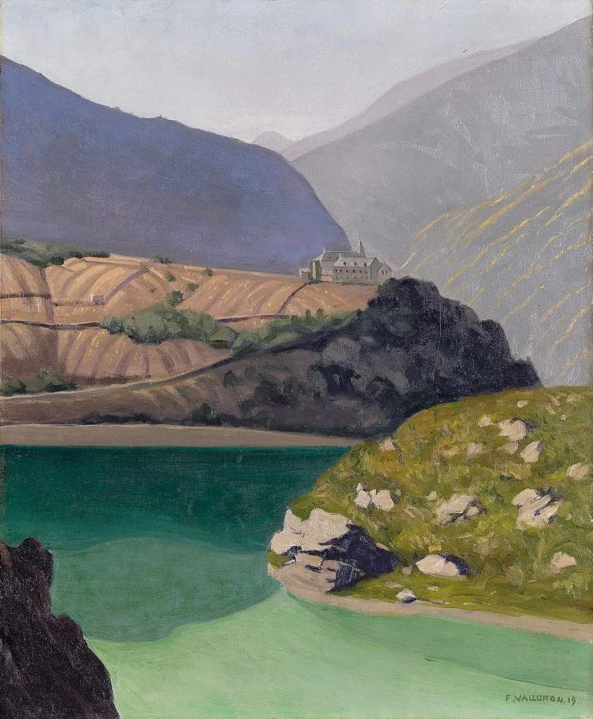 Lago Geronde, Sierre, 1919